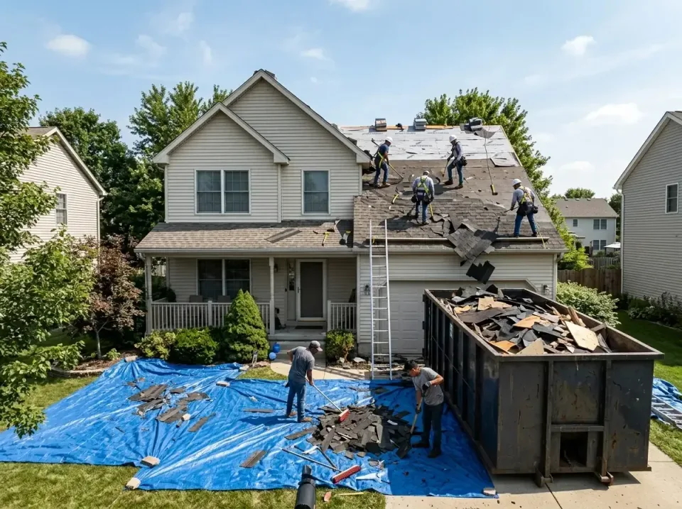 roof-replacement-debris-remova-004 — frequently asked questions, Cheapest Dumpster Rentals in Herald Harbor, MD